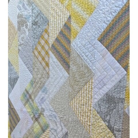 Quilt by Rebecca Rohrkaste - Sunny Haze (80in X 80in)