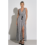 Snake Print Maxi Dress