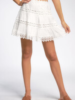 Mini Skirt with Lace