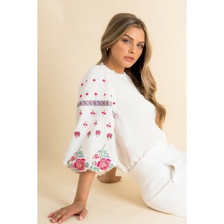 Floral Blouse Available 01/09