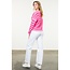 Pink with Red Stripes Sweater