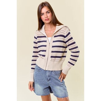 Zip Up Cardigan - Something New Marketing DBA LouLou's Boutique Zip Up Cardigan - Something New Marketing DBA LouLou's Boutique