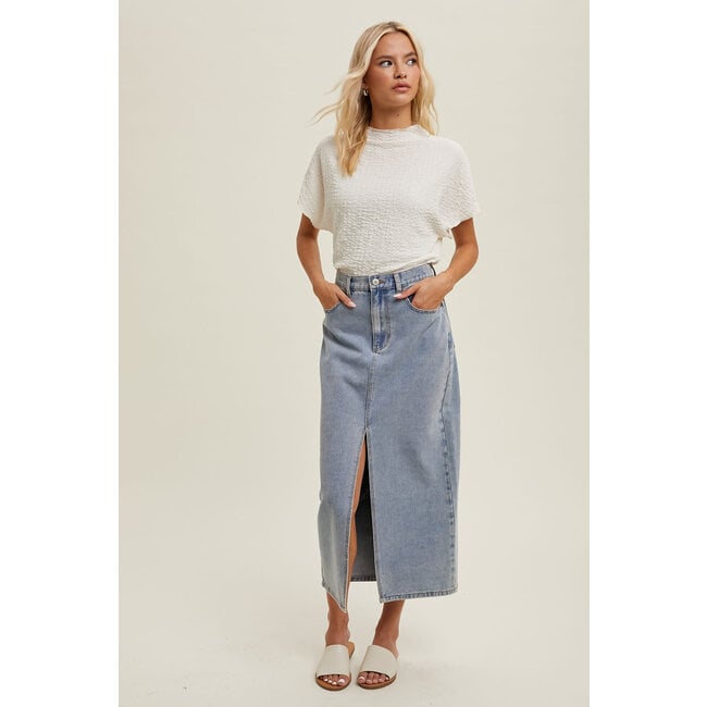 White Lettuce Texture Top