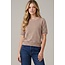 Striped Sweater (Pink & Mocha)
