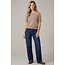 Striped Sweater (Pink & Mocha)