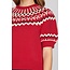 Red Faire Isle Sweater
