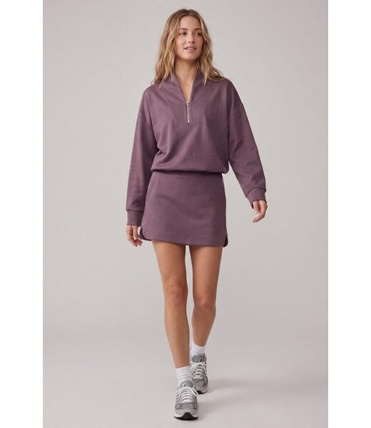 Set - Half Zip and Skort