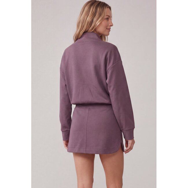 Set - Half Zip and Skort