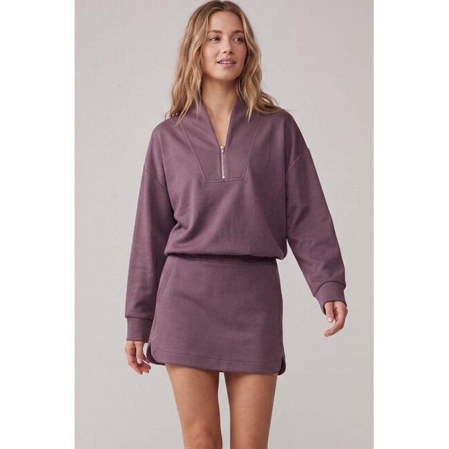 Set - Half Zip and Skort