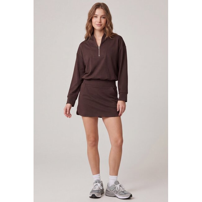 Set - Half Zip and Skort