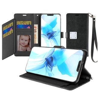 For Apple For Apple iPhone 12 Pro Max 6.7 Wallet ID Card Holder Case Cover