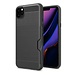 For Apple For Apple iPhone 11 Pro Max 6.5 Side Card Holder Brushed Metal Hybrid