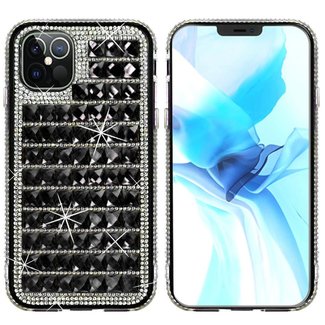 For Apple For Apple iPhone 12 / 12 Pro 6.1 Bling Diamond Shiny Crystal Case Cover