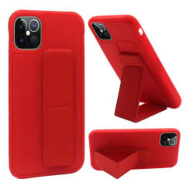 For Apple For Apple iPhone 13 Pro Max 6.7 Foldable Magnetic Kickstand Vegan Case Cover