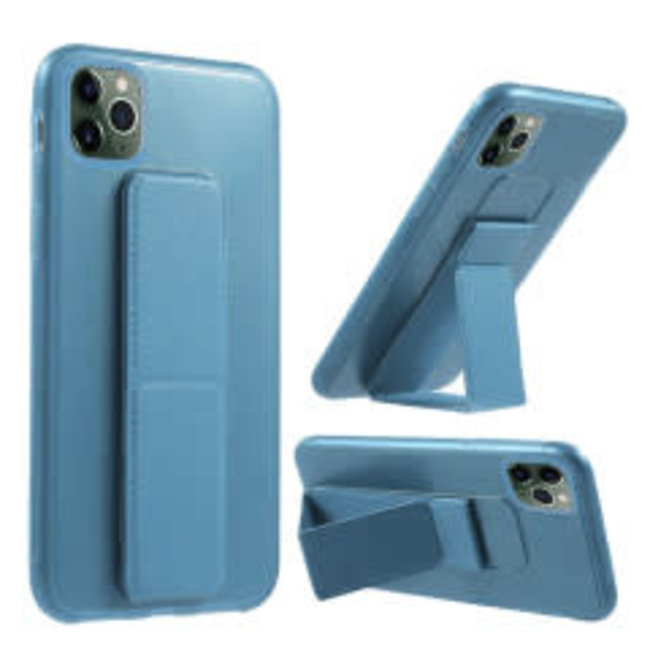 For Apple For Apple iPhone 8 Plus / 7 Plus / 6 Plus Foldable Magnetic Kickstand Vegan Case Cover
