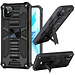 For Apple For Apple iPhone 8 Plus / 7 Plus / 6 Plus Machine Magnetic Kickstand Case Cover
