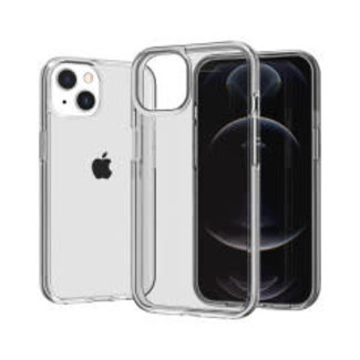 For Apple For Apple iPhone 13 6.1 (2 Cameras) Simple Transparent Acrylic Case Cover