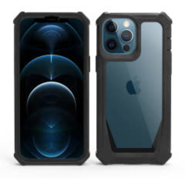 For Apple For Apple iPhone 13 Pro Max 6.7 ROCK Solid Tough Shockproof Ultimate Hybrid Case Cover