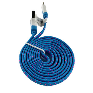 For Apple For Apple iPhone C2G 6' Fabric Charging Cable