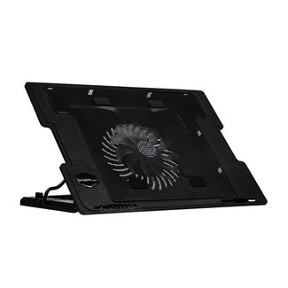Argom Adjustable Notebook Cooling Pad 1 Large Fan LED  and 2-Ports USB 2.0