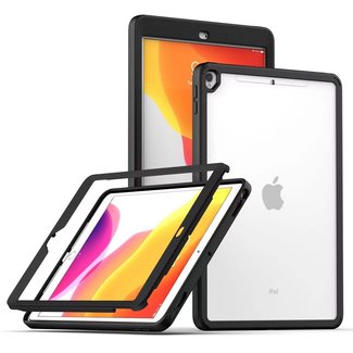 For Apple For Apple iPad 9th Gen 10.2 inch (2021) 3in1 Tablet Transparent Hybrid Case Cover