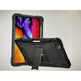 For Apple For Apple iPad Pro 12.9 inch (2021) Tough Tablet Strong Kickstand Hybrid Case Cover