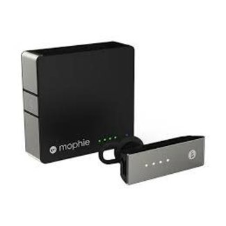 Mophie Mophie Power Blue Advanced Bluetooth Headset & Power station Charging Dock