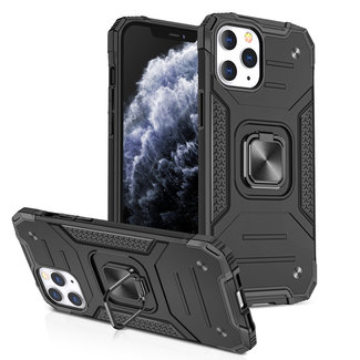For Apple For Apple iPhone XR Robust Magnetic Kickstand Hybrid Case Cover