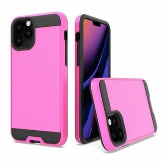 For Apple For Apple iPhone X/XS Brushed Metallic Design Hybrid Case Cover