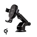 Argom Wireless Fast Charger Car Mount Vortex M2//uSB 15W Black