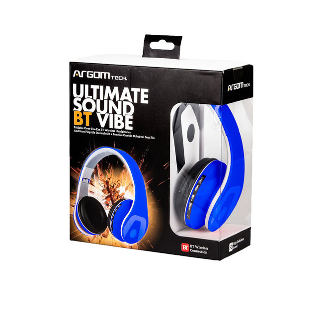 Argom Ultimate Sound Wireless Headset Vibe - Blue