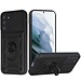 For Samsung For Samsung Galaxy S22 ELITE Camera Push Magnetic Ring Stand Hybrid Case Cover