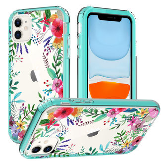 For Apple For Apple iPhone 13 6.1 Essence Beautiful Design Hybrid Shockproof Case Cover