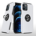 For Apple For Apple iPhone SE 3 (2022) SE/8/7 CHIEF Oil Painted Magnetic Ring Stand Hybrid Case Cover