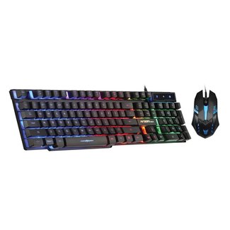 Argom Gaming COMBO Keyboard and Mouse Combat USB English - Black