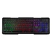Argom Gaming Keyboard Combat USB English - Black
