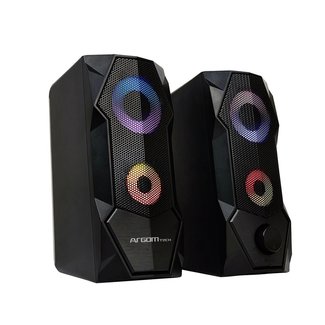 Argom Combat SP68 Multimedia Stereo LED Gaming Speaker 2.0