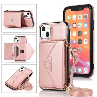 For Apple For Apple iPhone 11 (XI6.1) ELEGANT Wallet Case ID Money Holder Case Cover
