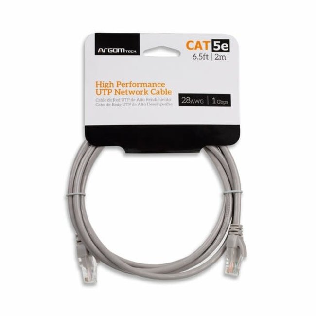 Argom Network Cable  CAT5E - 6.5FT