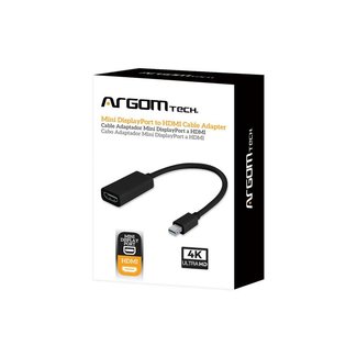 Argom Mini Display Port to HDMI Cable Adapter -  8.5" inch