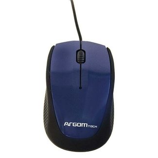 Argom 3D Wired Optical Mouse USB 800 dpi Blue