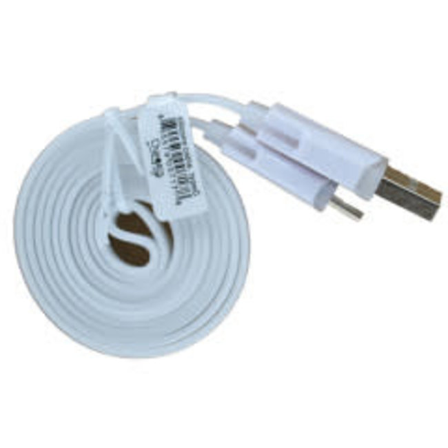 Techy LED Wire Cable Universal Micro White