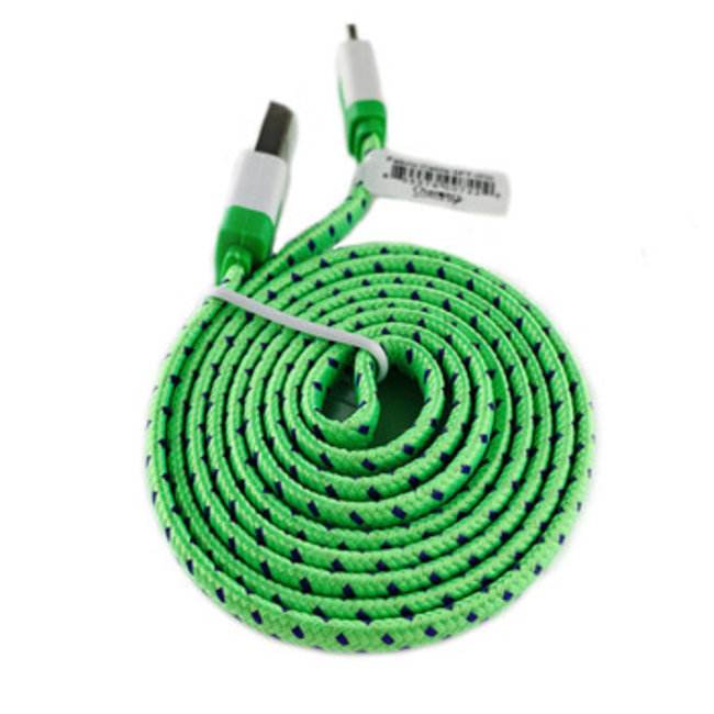 Techy C2G Type C Fabric Charging Cable Braided 3'
