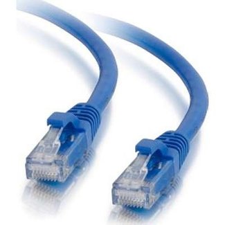 Techy C2G CAT5E Snagless Blue Ethernet Cable  #15178 3 FT