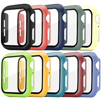 For Apple For Apple Watch 40mm - Watch Frame with Tempered Glass