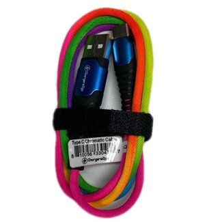 Techy C2G Type C Chromatic Charge Cable Colorful