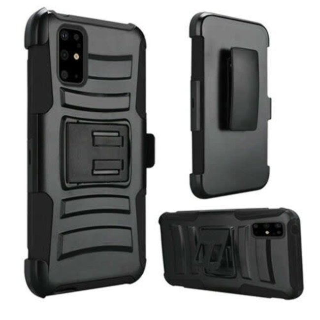For Samsung For Samsung Galaxy S20 Plus 5G Premium Holster Clip Kickstand Case Cover