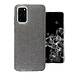 For Samsung For Samsung Galaxy S20 Plus Premium Shiny Glitter Hybrid Outer Transparent Clear PC and TPU Inside