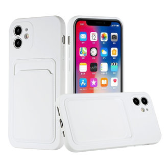 For Apple For Apple iPhone 13 Pro CASE Thick TPU Card Holder (2) with Camera Protection