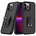 For Apple For Apple iPhone 13 / iPhone 14 6.1" Perfect Tough Thick Hybrid With Metal Ring Stand Cover Case